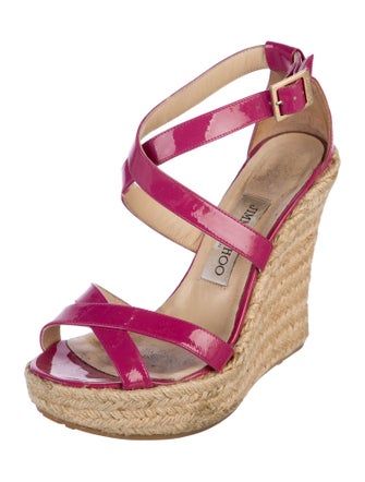 Jimmy Choo Patent Leather Espadrilles