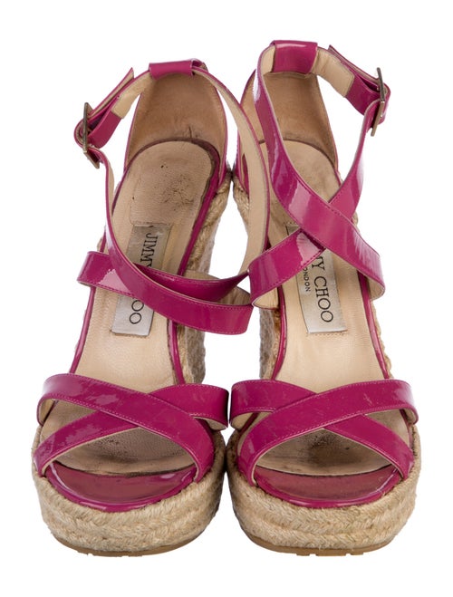 Jimmy Choo Patent Leather Espadrilles