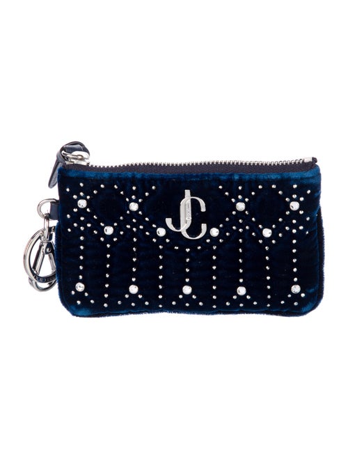 Jimmy Choo Velvet Printed Pouch