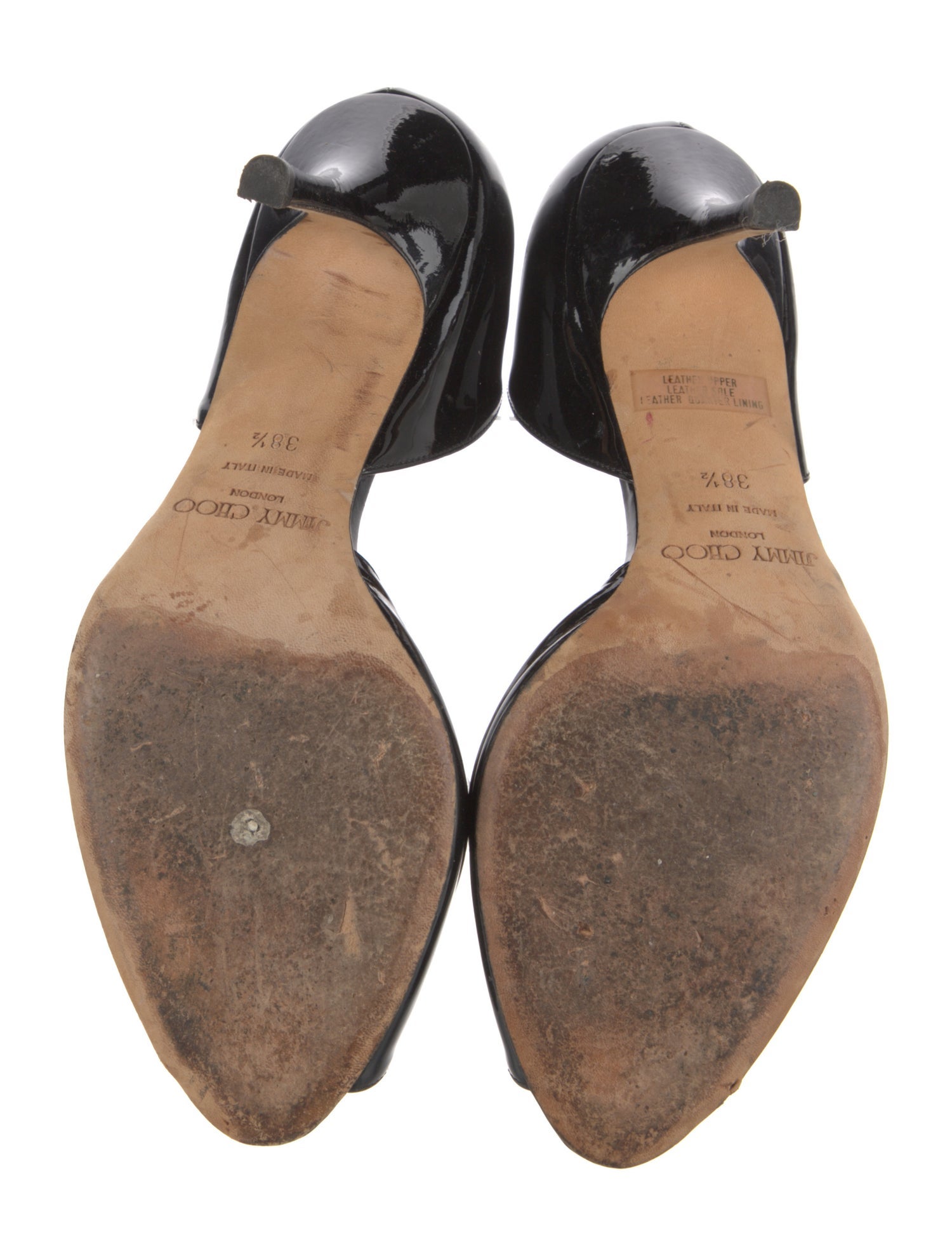 Jimmy Choo Patent Leather D'Orsay Pumps