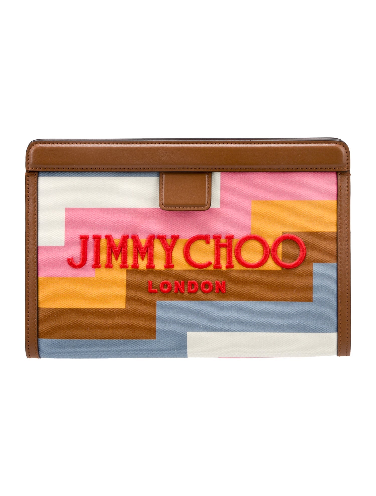 Jimmy Choo Canvas Clutch