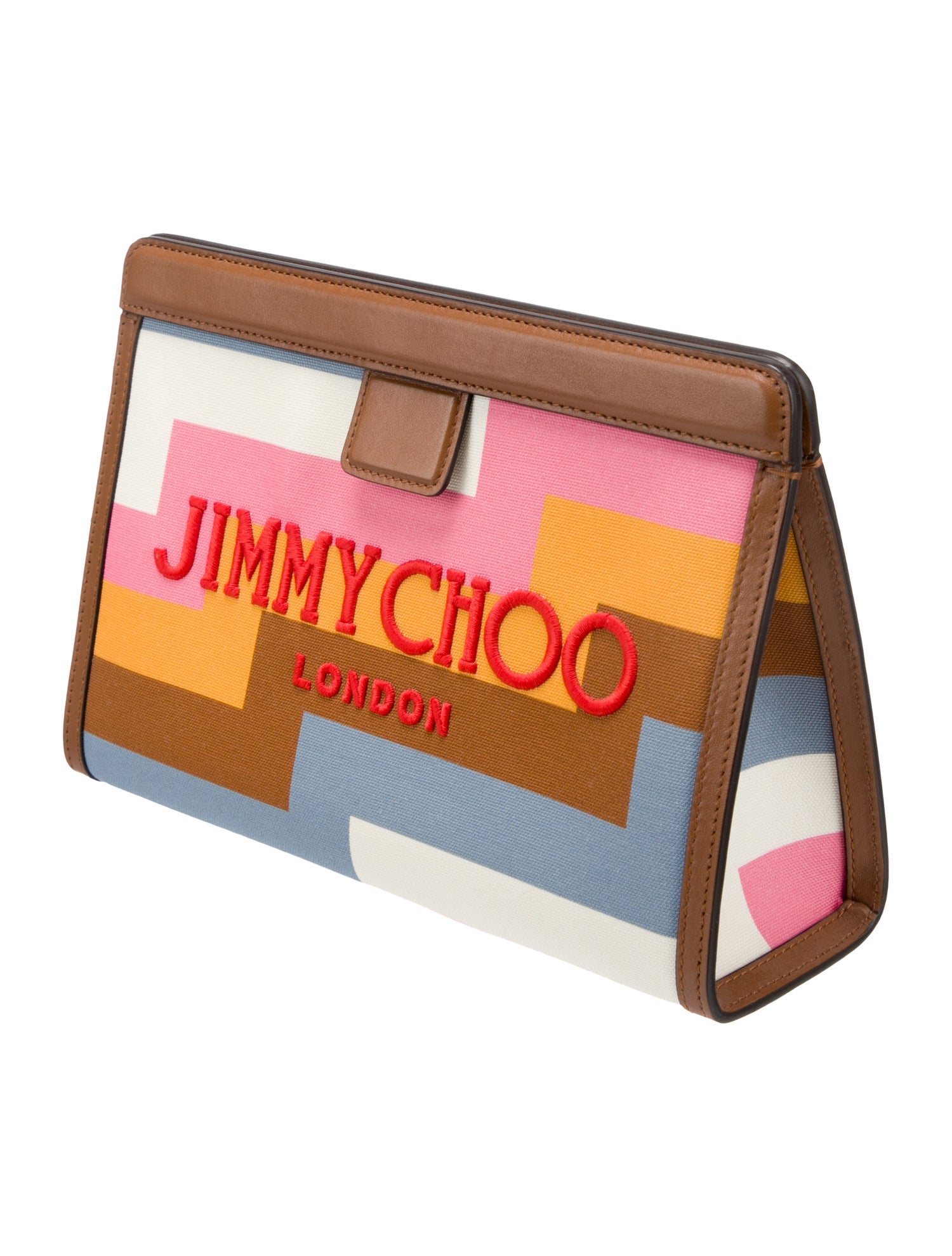 Jimmy Choo Canvas Clutch