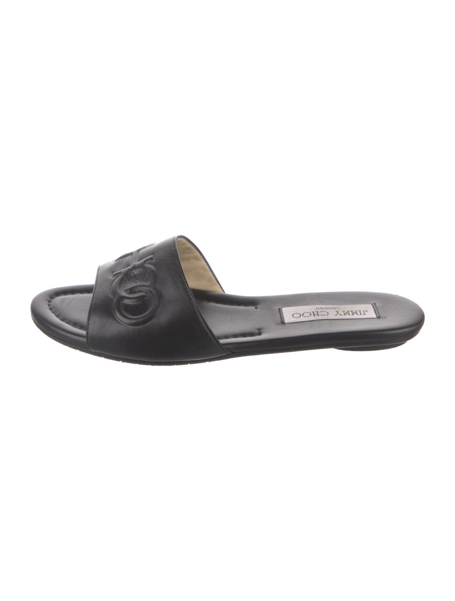 Jimmy Choo Leather Slides