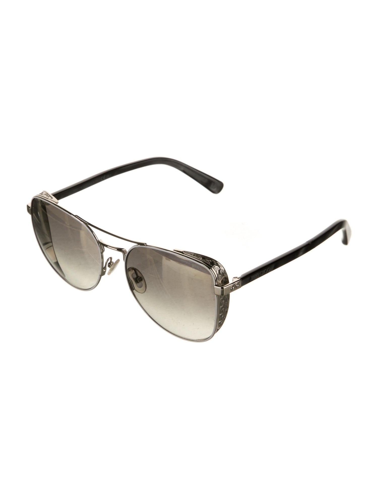 Jimmy Choo Sheena Aviator Sunglasses