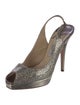 Jimmy Choo Glitter Slingback Pumps