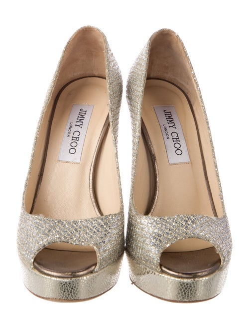 Jimmy Choo Glitter Pumps