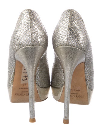 Jimmy Choo Glitter Pumps