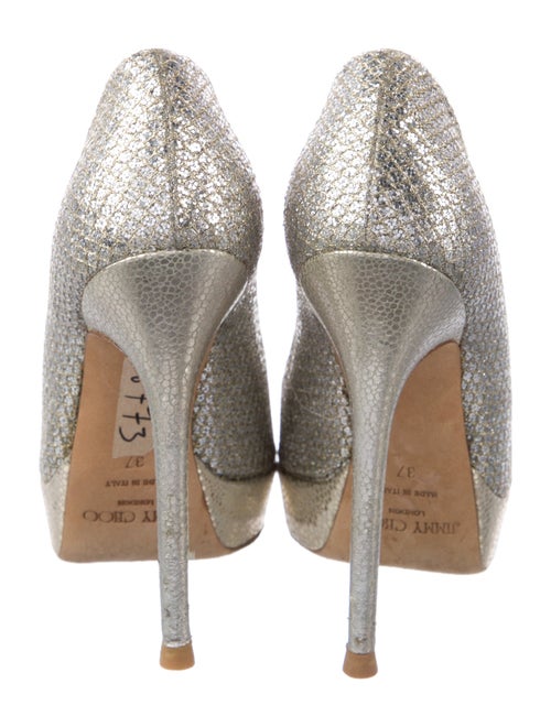 Jimmy Choo Glitter Pumps