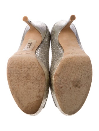 Jimmy Choo Glitter Pumps