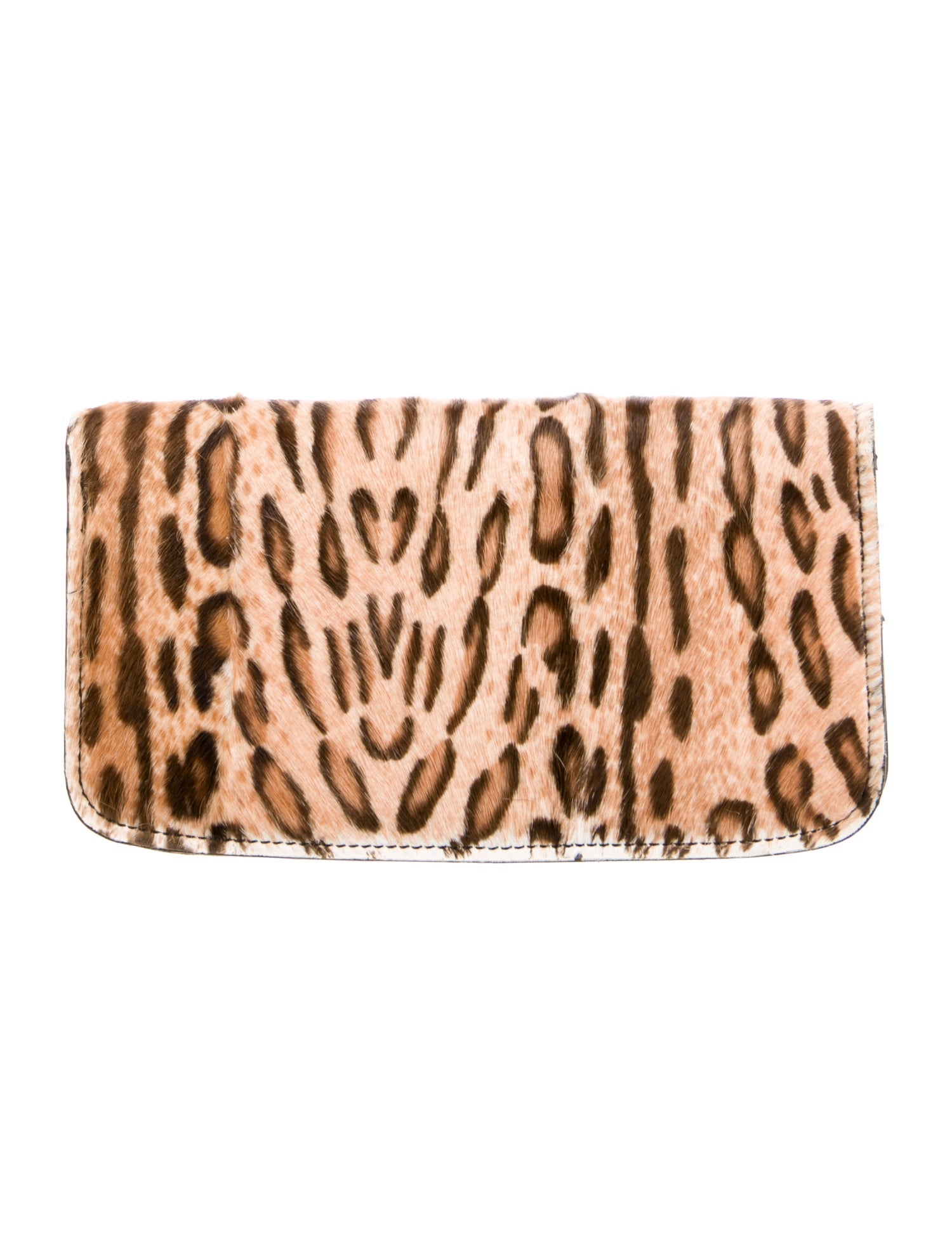 Jimmy Choo Ponyhair Animal Print Wallet