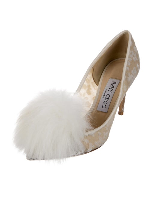 Jimmy Choo Mesh Accents Pumps