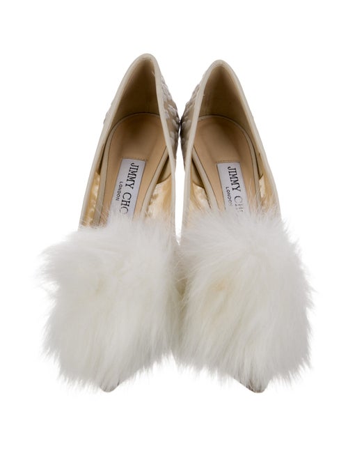 Jimmy Choo Mesh Accents Pumps