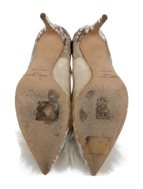 Jimmy Choo Mesh Accents Pumps