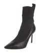 Jimmy Choo Leather Sock Boots
