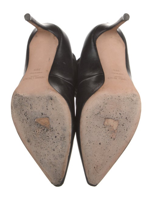Jimmy Choo Leather Sock Boots