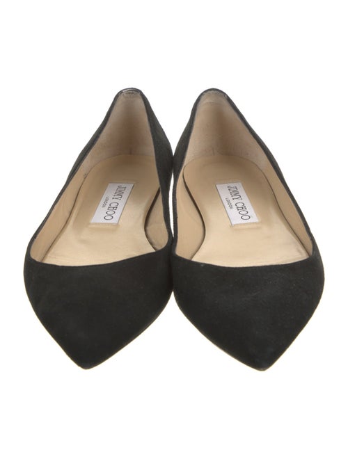 Jimmy Choo Suede Ballet Flats