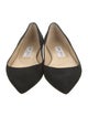 Jimmy Choo Suede Ballet Flats