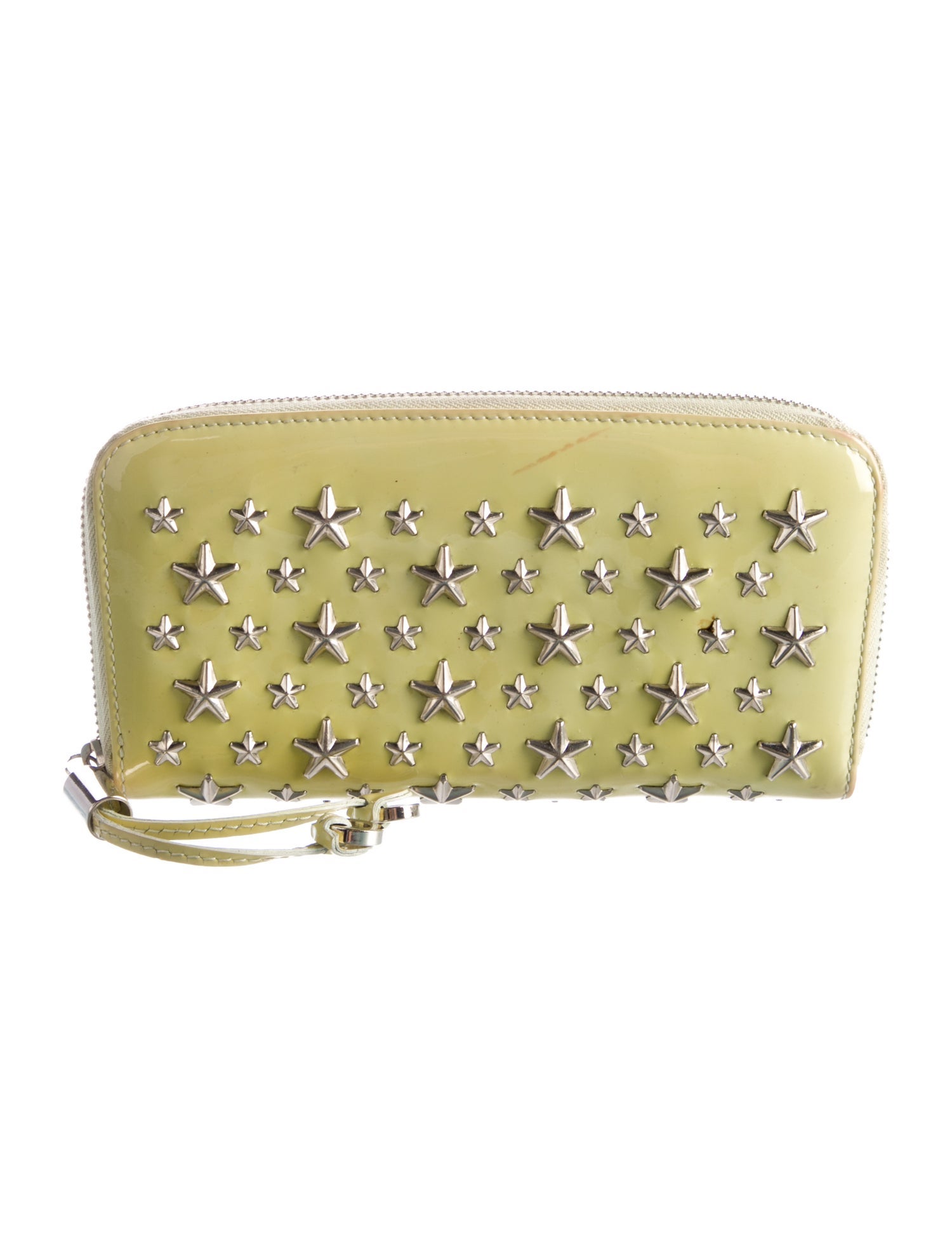 Jimmy Choo Patent Leather Wristlet