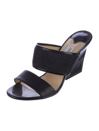 Jimmy Choo Patent Leather Slides