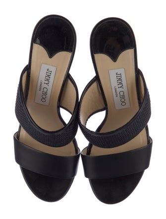 Jimmy Choo Patent Leather Slides