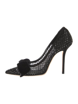 Jimmy Choo Mesh Mesh Accents Pumps