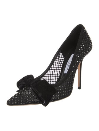 Jimmy Choo Mesh Mesh Accents Pumps