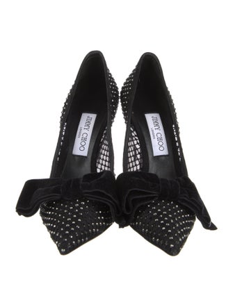 Jimmy Choo Mesh Mesh Accents Pumps