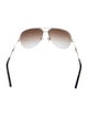 Jimmy Choo Fran/S Aviator Sunglasses