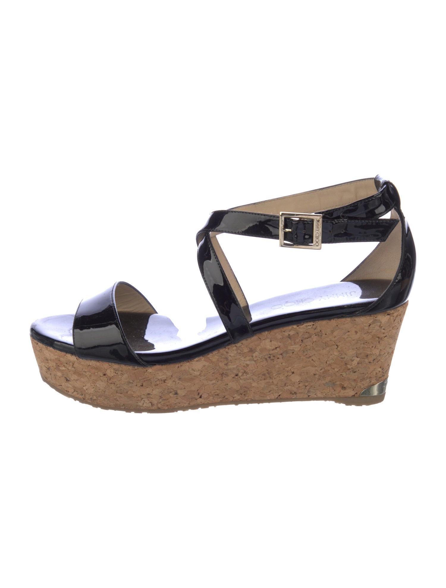 Jimmy Choo Patent Leather Sandals