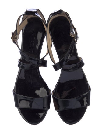 Jimmy Choo Patent Leather Sandals