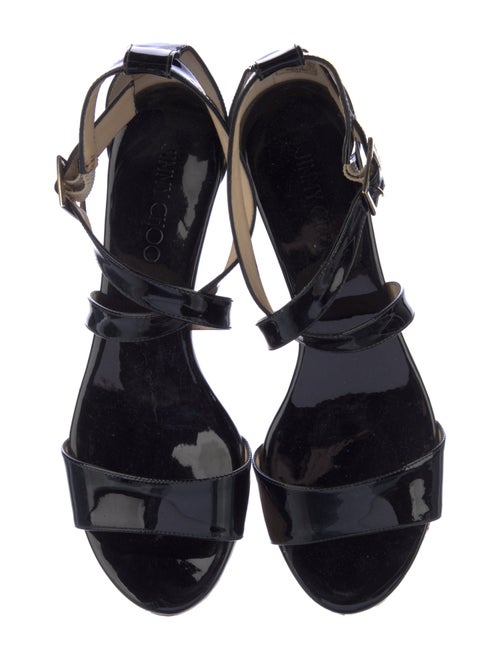 Jimmy Choo Patent Leather Sandals