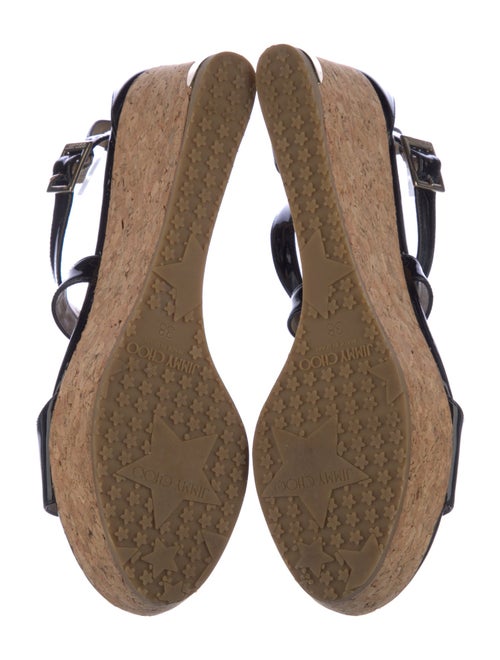 Jimmy Choo Patent Leather Sandals