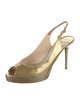 Jimmy Choo Patent Leather Slingback Pumps
