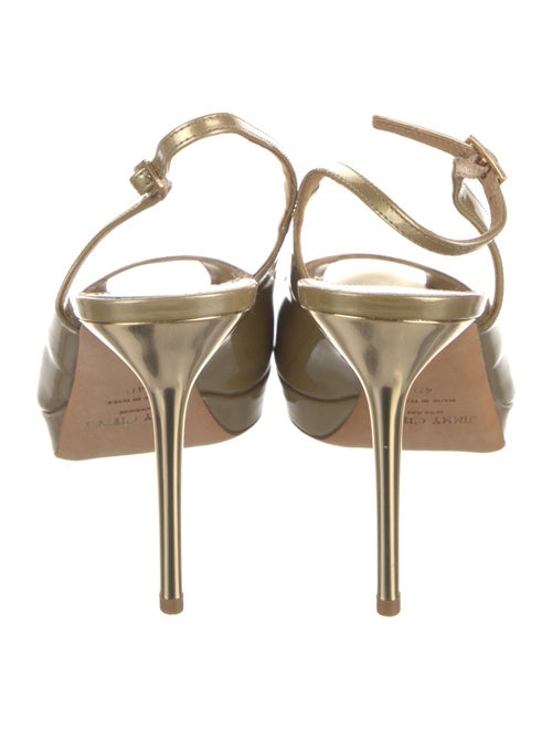 Jimmy Choo Patent Leather Slingback Pumps