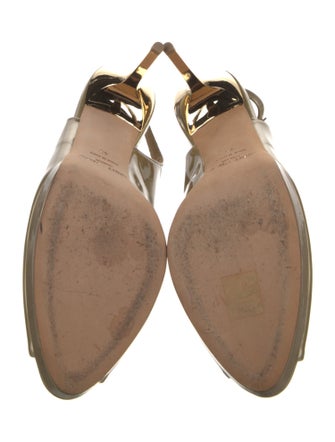 Jimmy Choo Patent Leather Slingback Pumps