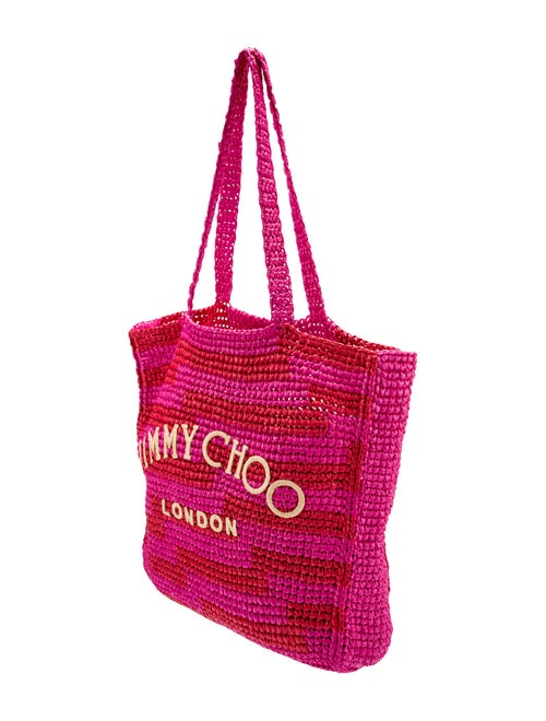 Jimmy Choo Raffia Tote