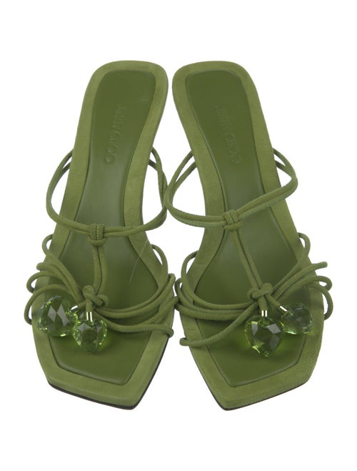 Jimmy Choo Suede Slides