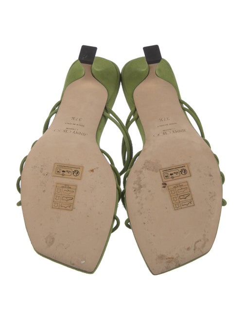 Jimmy Choo Suede Slides