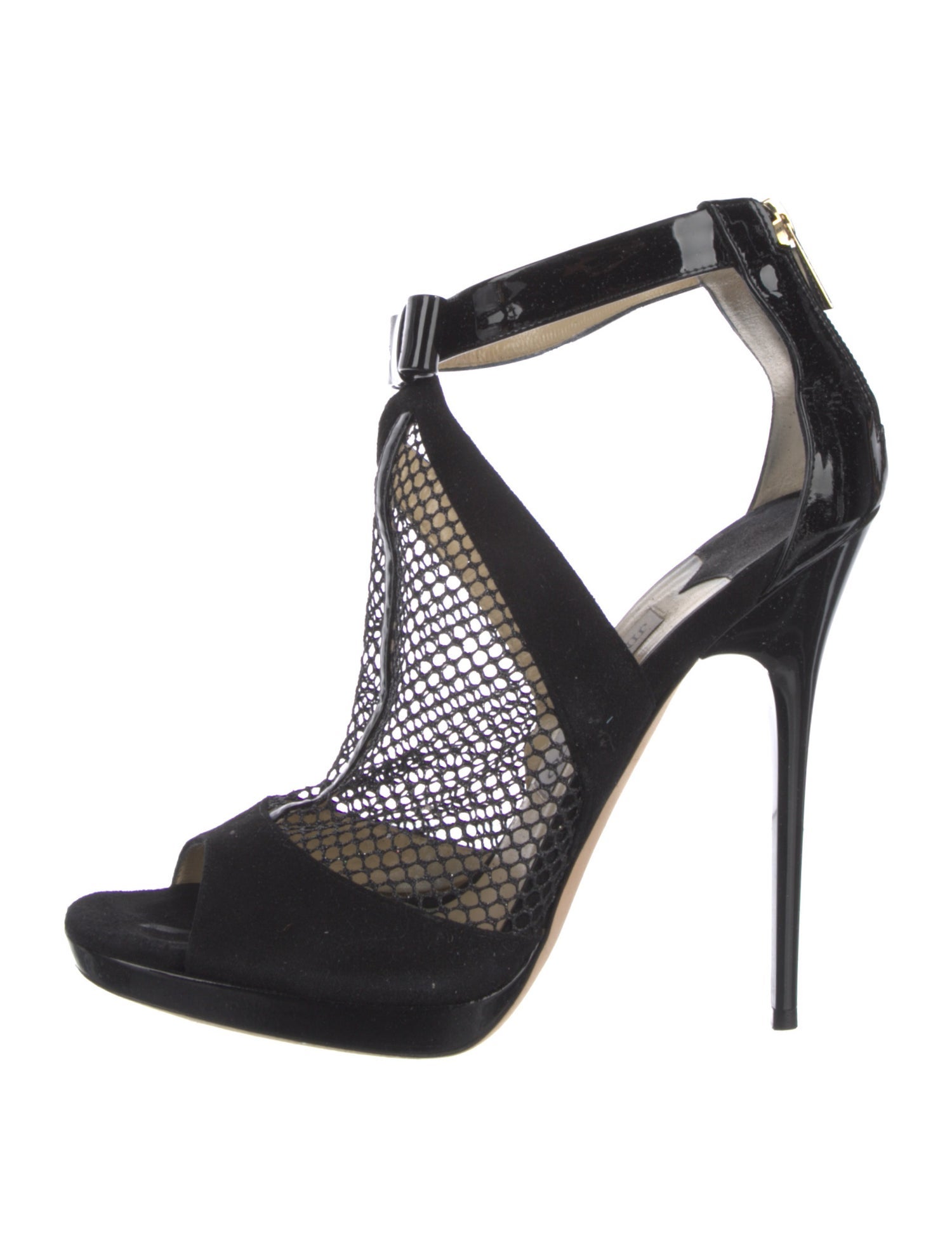 Jimmy Choo Suede T-Strap Pumps