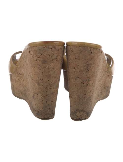 Jimmy Choo Patent Leather Slides