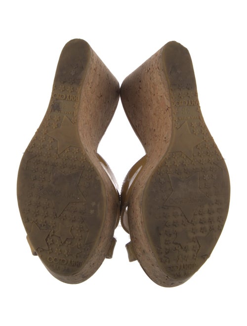 Jimmy Choo Patent Leather Slides