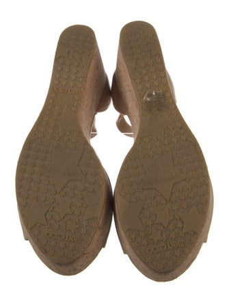 Jimmy Choo Patent Leather T-Strap Pumps