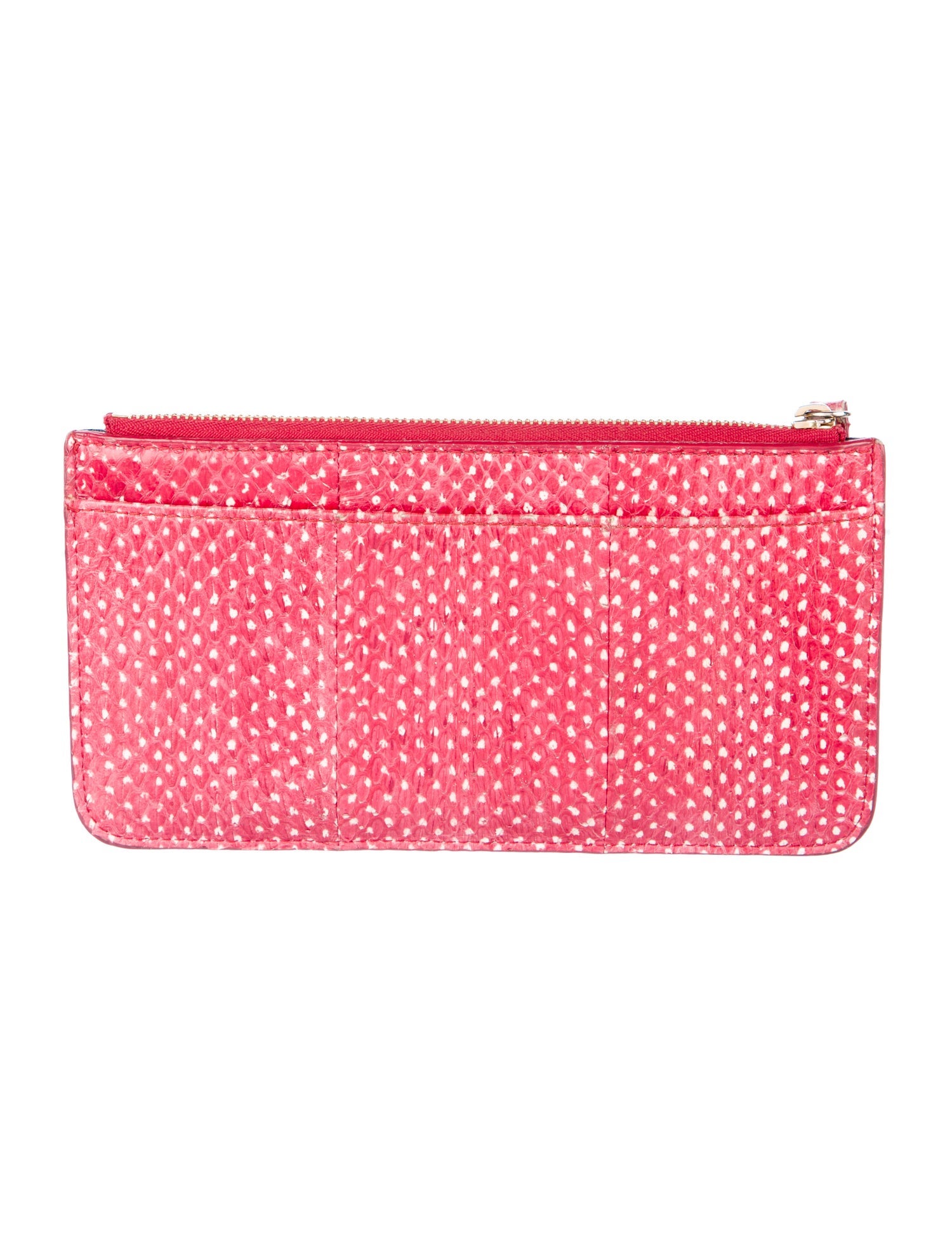 Jimmy Choo Snakeskin Animal Print Wallet