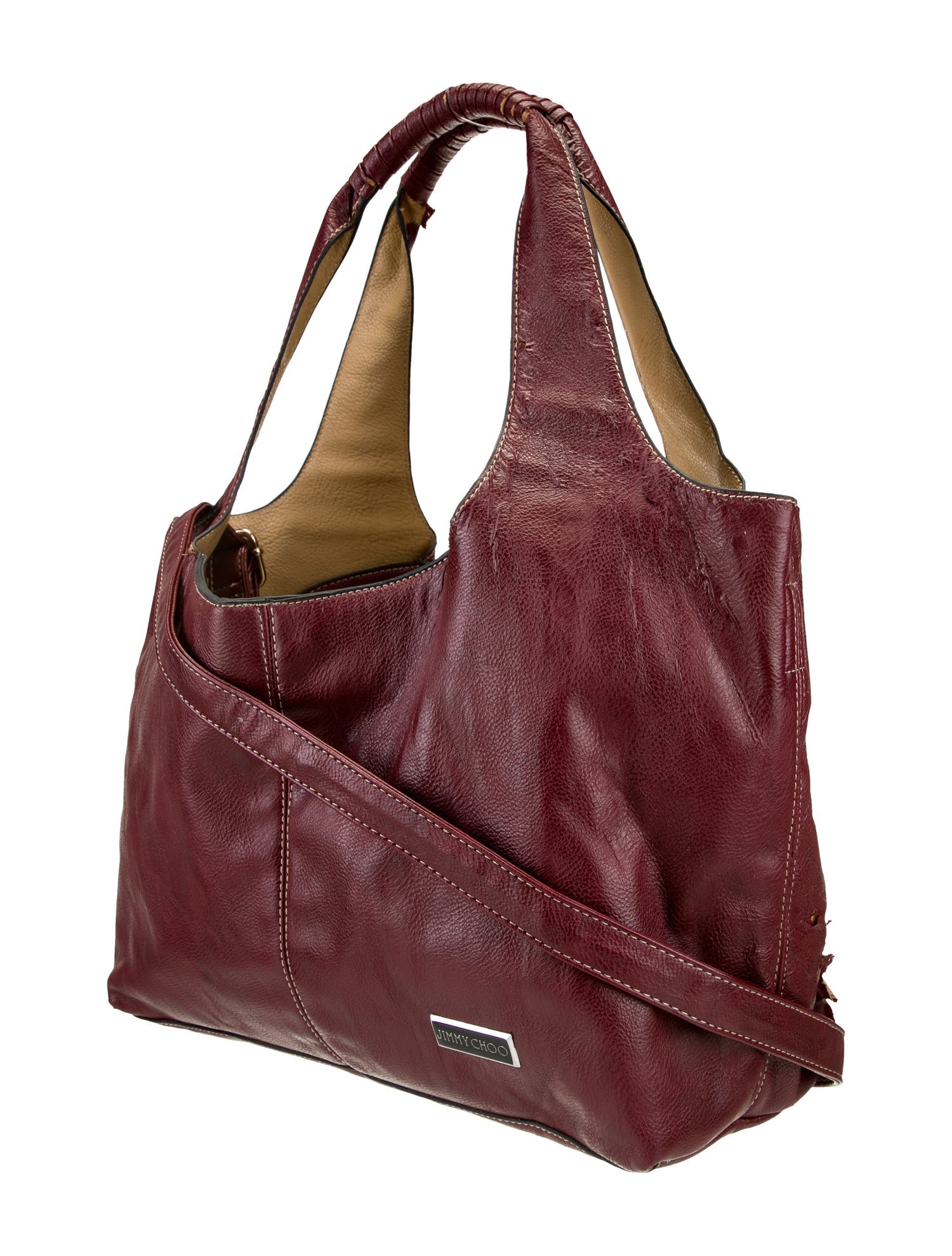 Jimmy Choo Leather Hobo