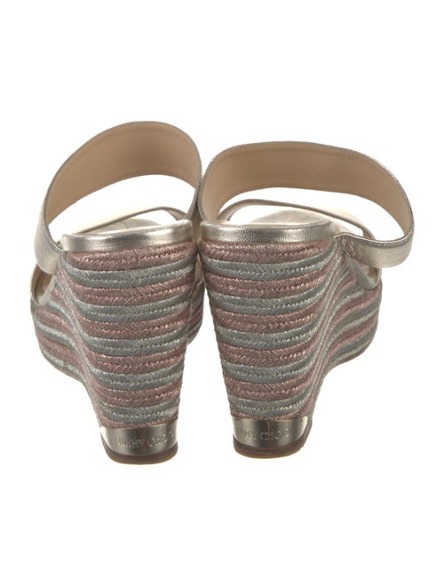 Jimmy Choo Leather Espadrilles