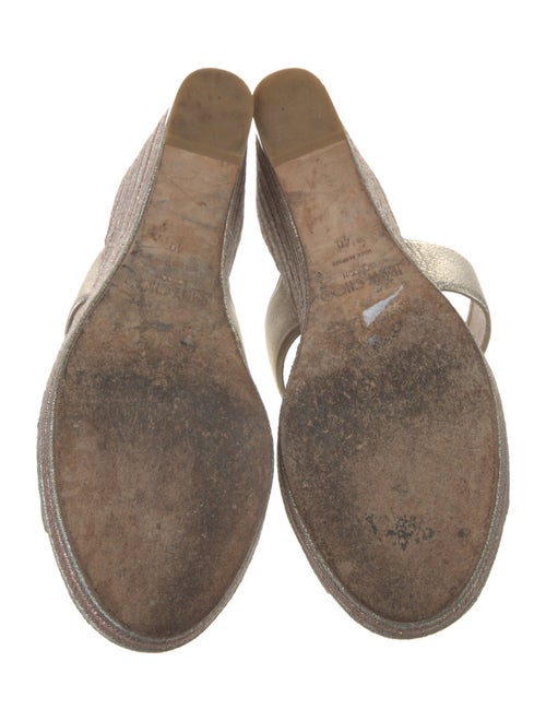 Jimmy Choo Leather Espadrilles