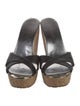 Jimmy Choo Leather Slides