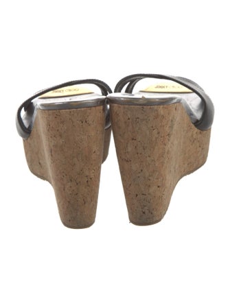 Jimmy Choo Leather Slides