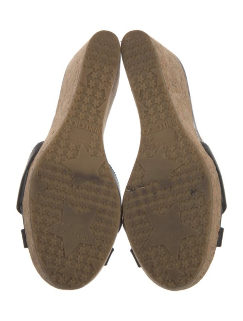 Jimmy Choo Leather Slides