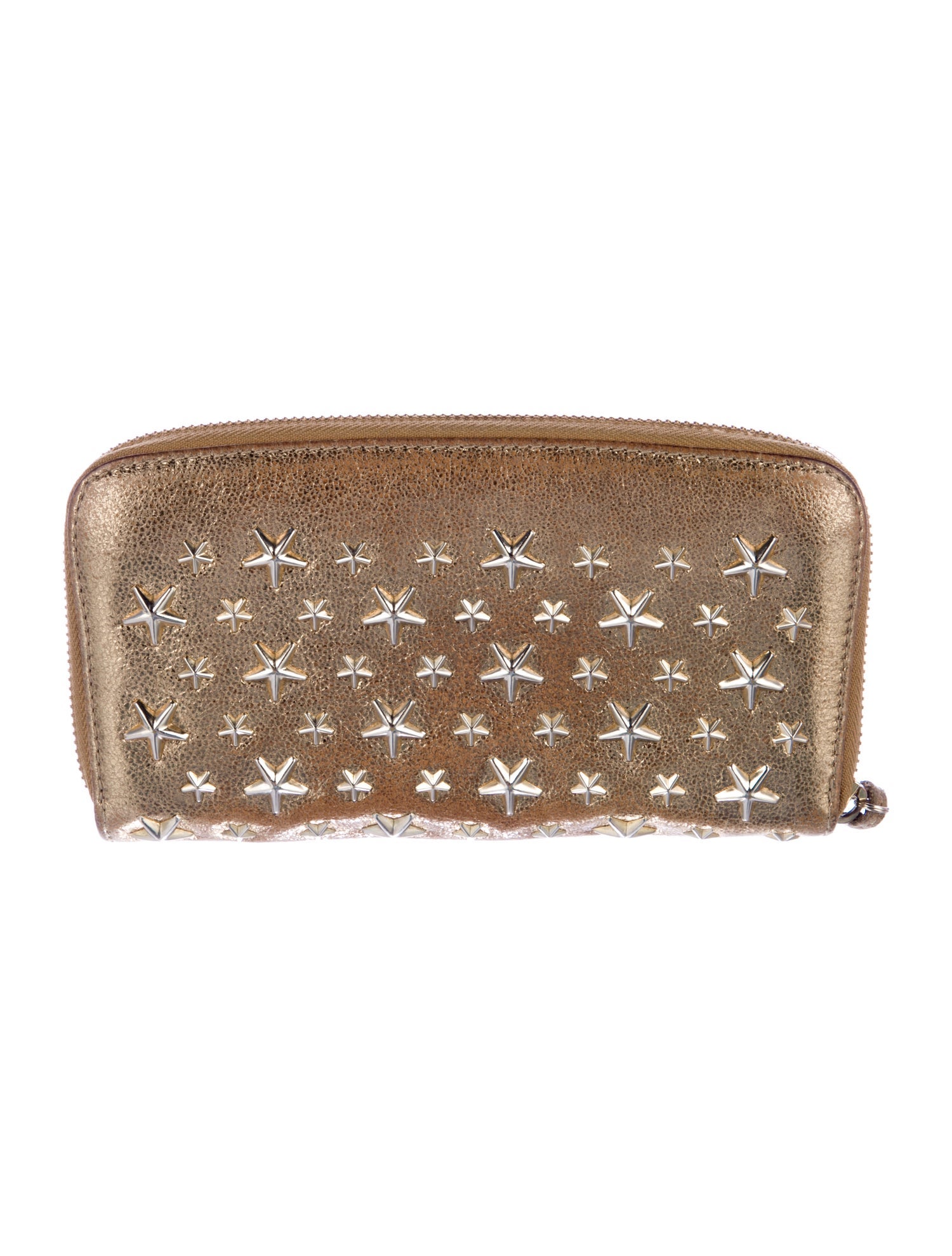 Jimmy Choo Leather Printed Wristlet